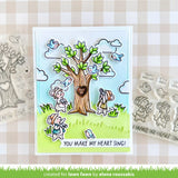 LAWN FAWN: Heart Tree | Coloring Stencil