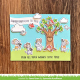 LAWN FAWN: Heart Tree | Coloring Stencil