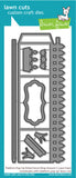 LAWN FAWN: Platform Pop-Up Picket Fence Wrap Around | Lawn Cuts Die