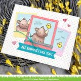 LAWN FAWN: Rhino-mite! | Stamp