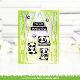 LAWN FAWN: I Heart Pandas | Stamp, Coloring Stencil & Die Bundle