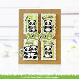 LAWN FAWN: I Heart Pandas | Stamp, Coloring Stencil & Die Bundle