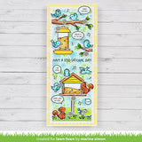 LAWN FAWN: Backyard Bird Feeder Add-on | Coloring Stencil