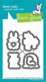 LAWN FAWN: Little Woodland Library Friends | Lawn Cuts Die