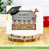 LAWN FAWN: Simply Celebrate Graduation | Coloring Stencil