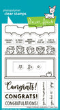 LAWN FAWN: Simply Celebrate Graduation | Stamp