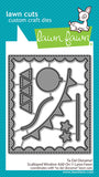 LAWN FAWN: Ta-da!  Diorama!  Scalloped Window Add-On  | Lawn Cuts Die