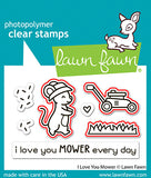 LAWN FAWN: I Love You Mower | Lawn Cuts Die