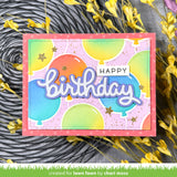 LAWN FAWN: Scripty Birthday Outline | Lawn Cuts Die