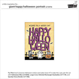 LAWN FAWN: Giant Happy Halloween  | Lawn Cuts Die