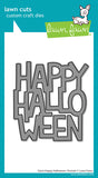 LAWN FAWN: Giant Happy Halloween  | Lawn Cuts Die