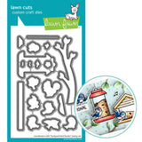 LAWN FAWN: Backyard Bird Feeder | Lawn Cuts Die