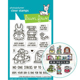 LAWN FAWN: Little Woodland Library Friends | Stamp