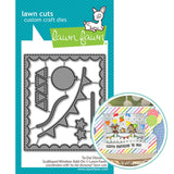 LAWN FAWN: Ta-da!  Diorama!  Scalloped Window Add-On  | Lawn Cuts Die