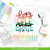 LAWN FAWN: Candle Border | Lawn Cuts Die