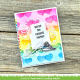LAWN FAWN: Hearts Background | Layering Stencils