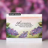 PENNY BLACK : Breathtaking Lilacs | Stamp & Die Bundle