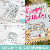 MAMA ELEPHANT: La Patisserie | Stamp and Creative Cuts Bundle