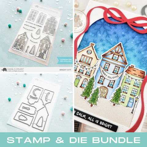 MAMA ELEPHANT: Bright City | Stamp & Die Bundle
