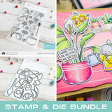 MAMA ELEPHANT: Build a Potted Plant | Stamp and Creative Cuts Bundle