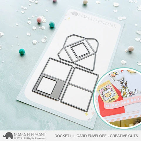 MAMA ELEPHANT: Docket Lil Card Envelope | Creative Cuts