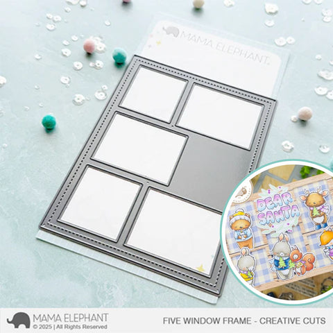 MAMA ELEPHANT: Five Window Frame | Creative Cuts