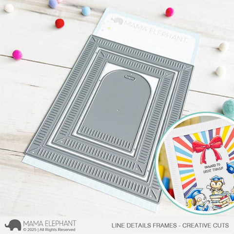 MAMA ELEPHANT: Line Detail Frames | Creative Cuts
