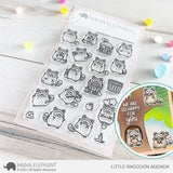 MAMA ELEPHANT: Little Raccoon Agenda | Stamp
