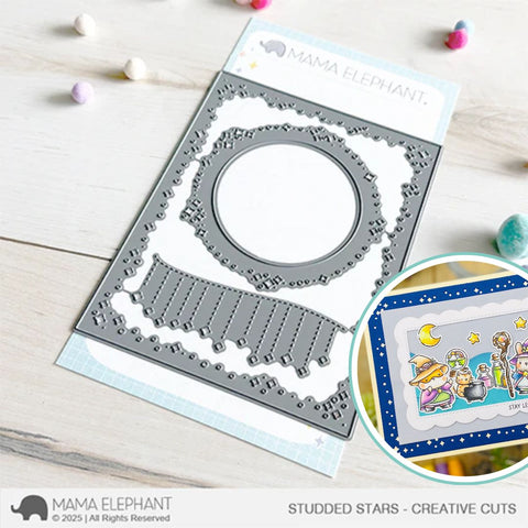 MAMA ELEPHANT: Studded Stars | Creative Cuts