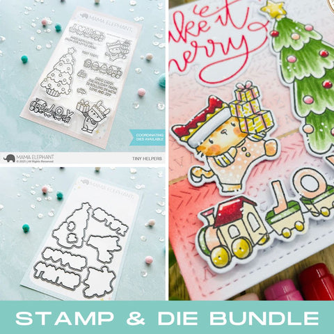 MAMA ELEPHANT: Tiny Helpers | Stamp & Die Bundle