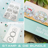 MAMA ELEPHANT: Winter Globes | Stamp & Die Bundle