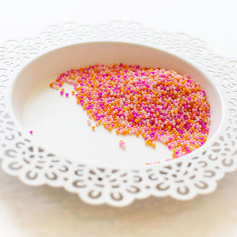 PRETTY PINK POSH:  Shaker Beads | Paradise