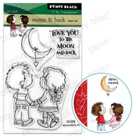 PENNY BLACK : Moon and Back | Stamp