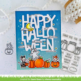 LAWN FAWN: Giant Happy Halloween  | Lawn Cuts Die