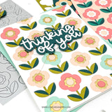 CONCORD & 9 th : Posies Inlay | Die