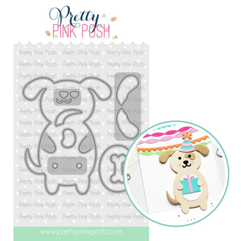 PRETTY PINK POSH: Dog Holder | Die