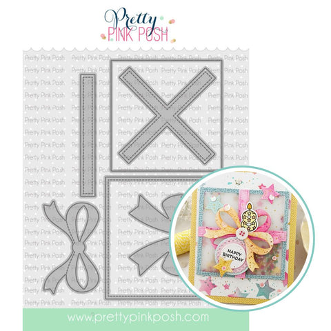 PRETTY PINK POSH: Present Shaker | Die