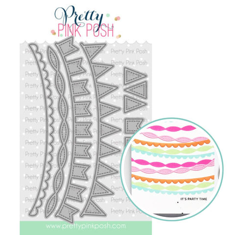 PRETTY PINK POSH: Streamers | Die