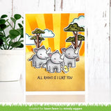 LAWN FAWN: Rhino-mite | Coloring Stencil