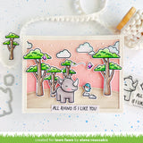 LAWN FAWN: Rhino-mite | Coloring Stencil