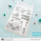 MAMA ELEPHANT: Candy Cane Lane | Stamp