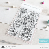 MAMA ELEPHANT: Game Night | Stamp and Creative Cuts Bundle