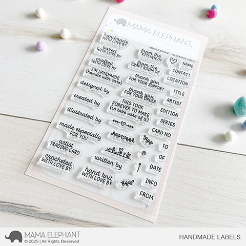 MAMA ELEPHANT: Handmade Labels | Stamp