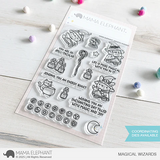 MAMA ELEPHANT: Magical Wizards| Stamp and Creative Cuts Bundle