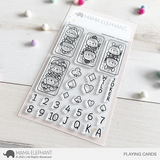 MAMA ELEPHANT: Playing Cards | Stamp