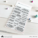 MAMA ELEPHANT: Spellabilities | Stamp