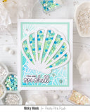 PRETTY PINK POSH: Seashell Shaker | Die