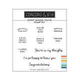 CONCORD & 9 th : Secret Garden Stacks | Stamp