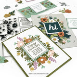 CONCORD & 9 th : Sentimental Florals | Stamp & Die Bundle