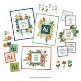 CONCORD & 9 th : Sentimental Florals | Stamp & Die Bundle